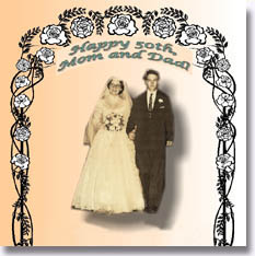 Custom CD Cover for 50th Anniversary song